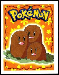 Dugtrio #51 from Japanese 1999 Merlin Pokémon card set