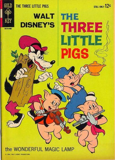 Walt Disney's The Three Little Pigs #1 (1964) Comic Books The Three Little Pigs