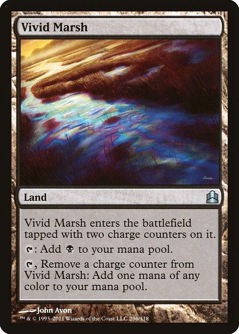 Vivid Marsh Magic Commander