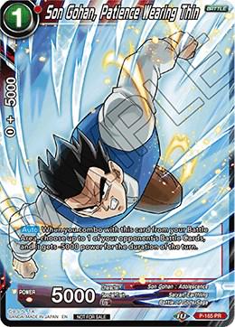 Son Gohan, Patience Wearing Thin P-165 Dragon Ball Fusion World Promos