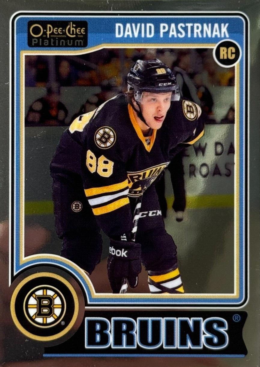 David Pastrnak #177 Hockey Cards 2014 O-Pee-Chee Platinum