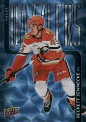 Beckett Sennecke [Blue] #DZ-67 Prices | 2025 Upper Deck Series 2 Dazzlers |  Hockey Cards