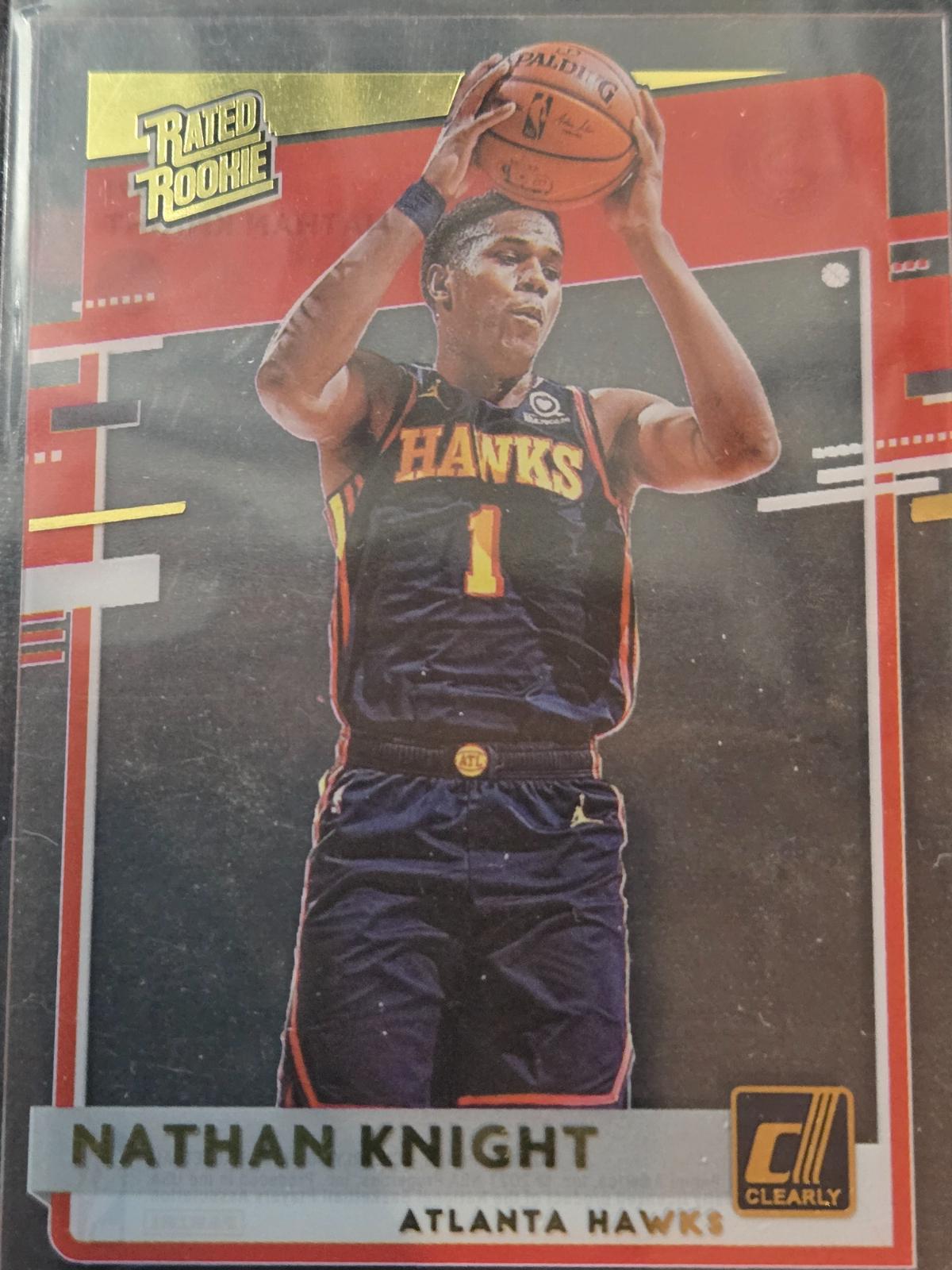 Nathan Knight #91 Basketball Cards 2020 Panini Clearly Donruss