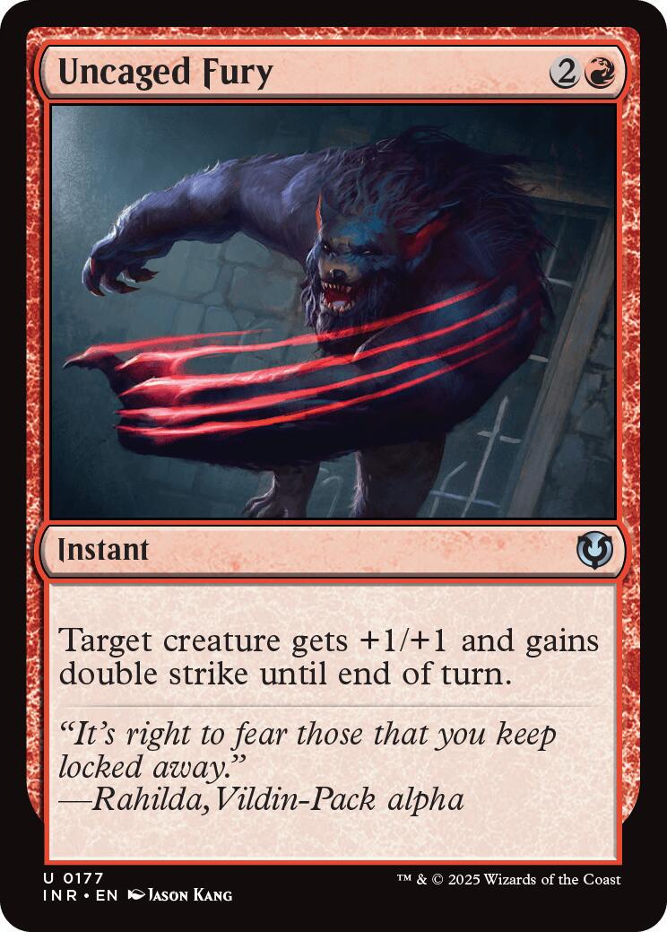 Uncaged Fury #177 Magic Innistrad Remastered
