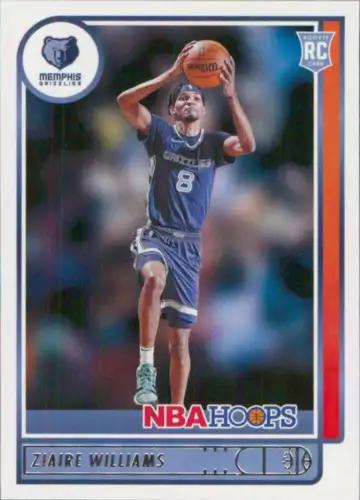 Ziaire Williams #211 Basketball Cards 2021 Panini Hoops