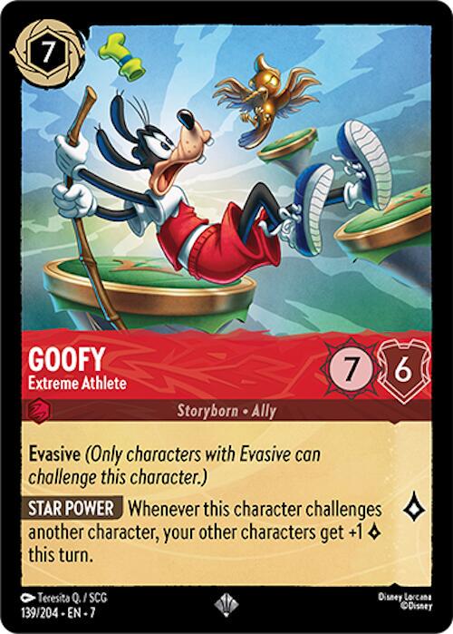 Goofy - Extreme Athlete #139 Lorcana Archazia's Island