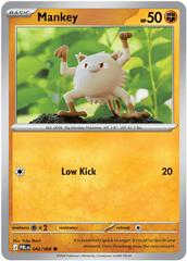 Mankey #42 Pokemon Pitch Black Prices