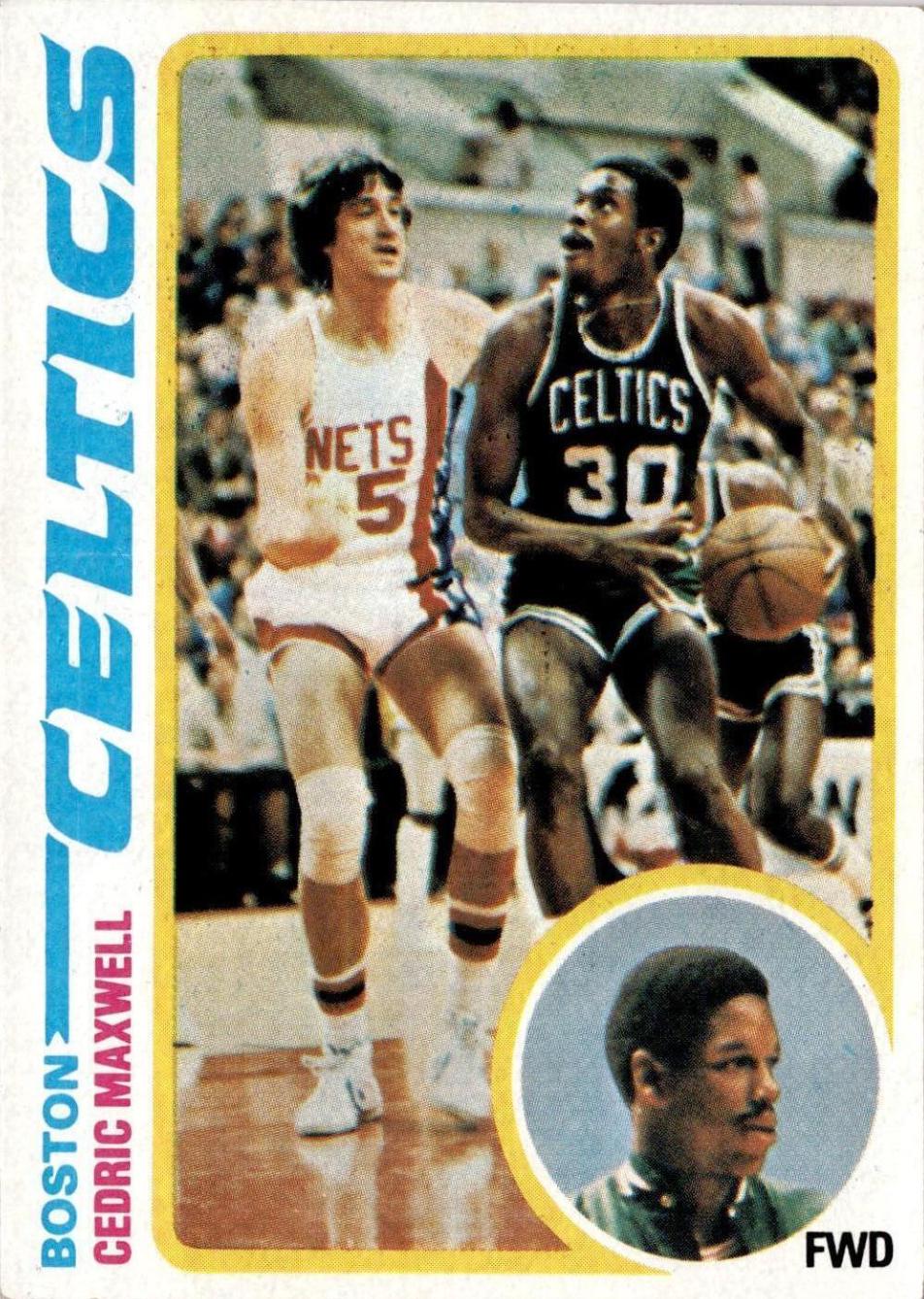 Cedric Maxwell #128 Basketball Cards 1978 Topps