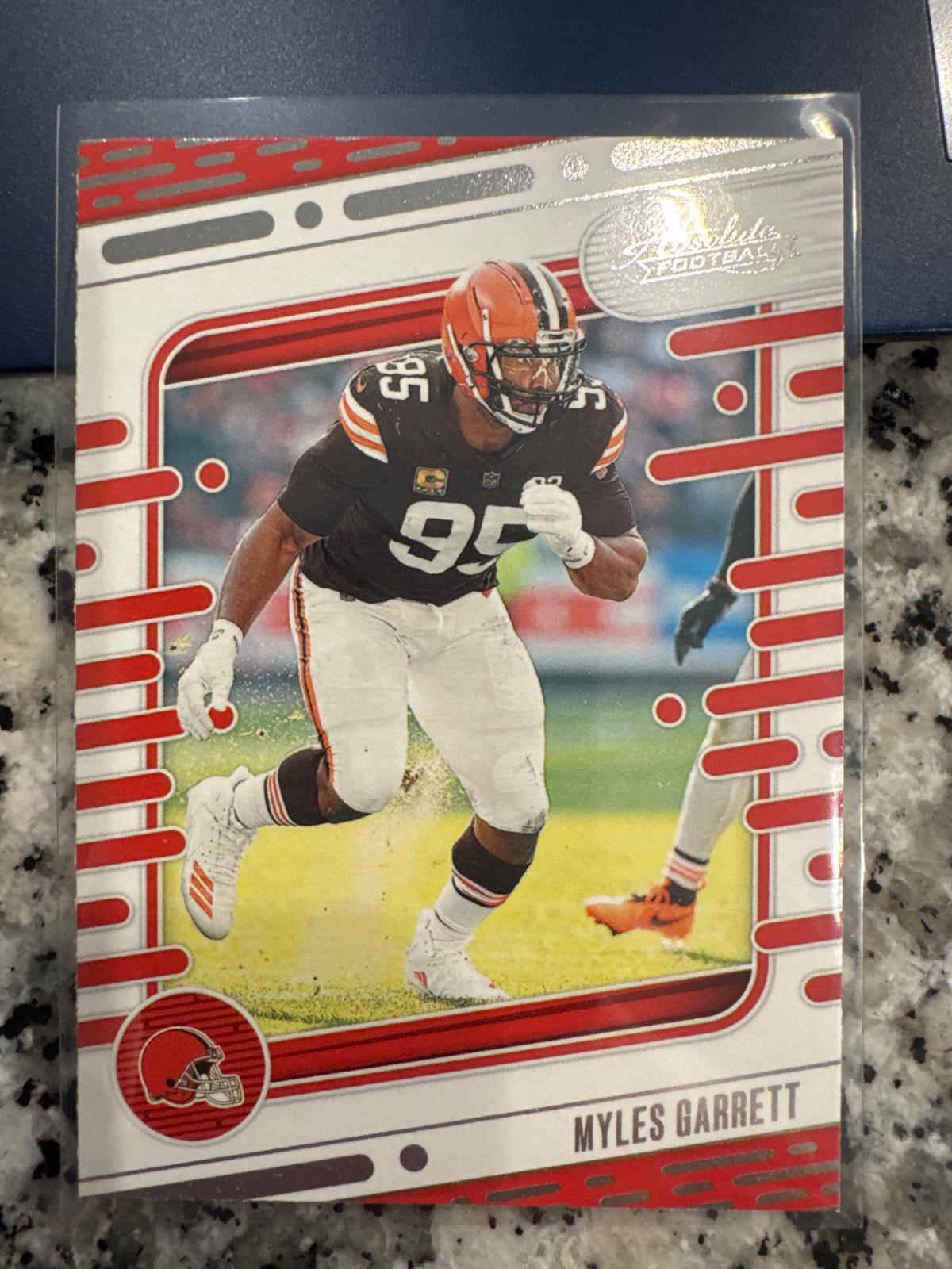 Myles Garrett #25 Football Cards 2024 Panini Absolute