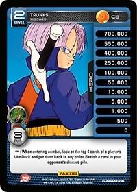 Trunks - Resolved C5 Dragon Ball Z Premier Set