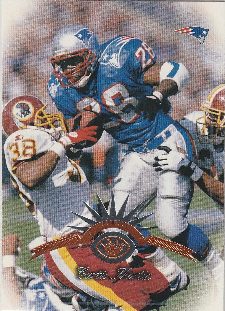 Curtis Martin #49 1997 Leaf Football