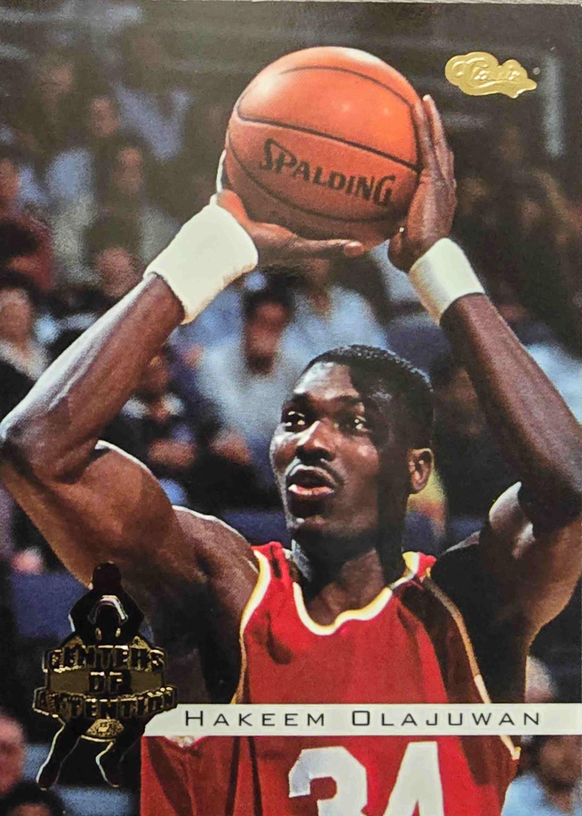 Hakeem Olajuwon #70 1994 Classic Draft Basketball