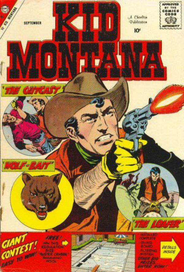 Kid Montana #19 (1959) Comic Books Kid Montana