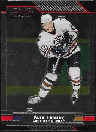 Ales Hemsky #61 2003 Bowman Draft Picks And Prospects Hockey