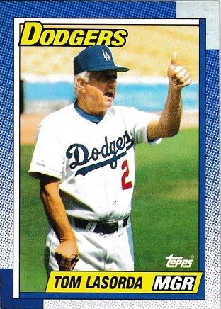 Tom Lasorda #669 Baseball Cards 1990 Topps