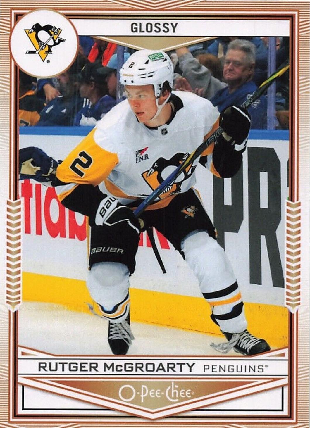 Rutger McGroarty #OPC-28 Hockey Cards 2024 Upper Deck OPC Glossy