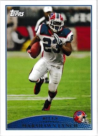 Marshawn Lynch #15 Football Cards 2009 Topps