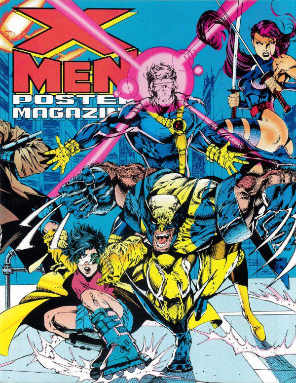 X-Men Poster Magazine #3 (1994) Comic Books X-Men Poster Magazine