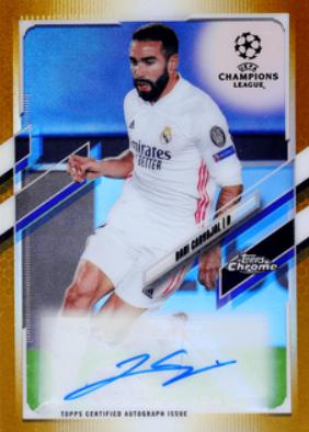 Dani Carvajal [Gold Refractor] #CA-DCV