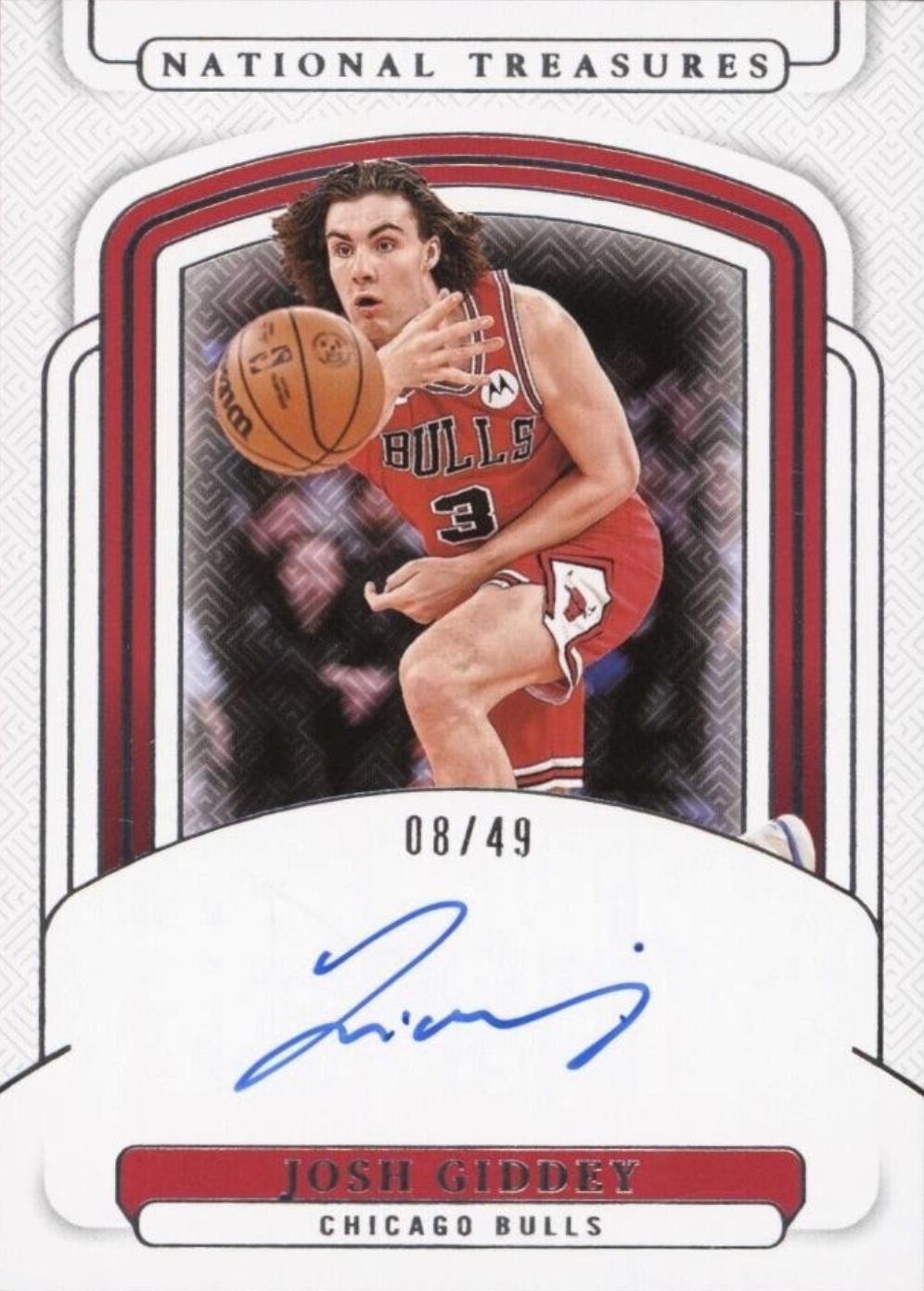 Josh Giddey #2 Prices | 2024 Panini National Treasures Signature