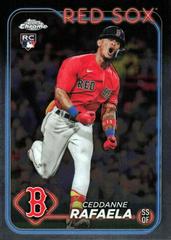 Ceddanne Rafaela #118 Prices [Rookie] | 2024 Topps Chrome