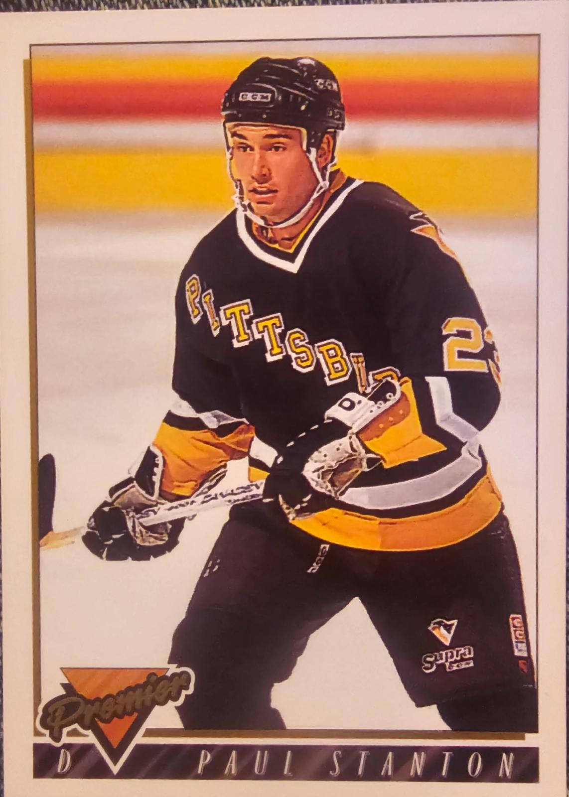 Paul Stanton #5 Hockey Cards 1993 Topps Premier