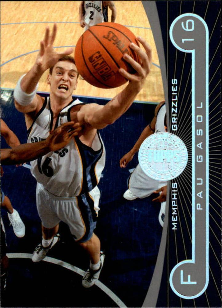 Pau Gasol #9 2005-06 Topps First Row Basketball
