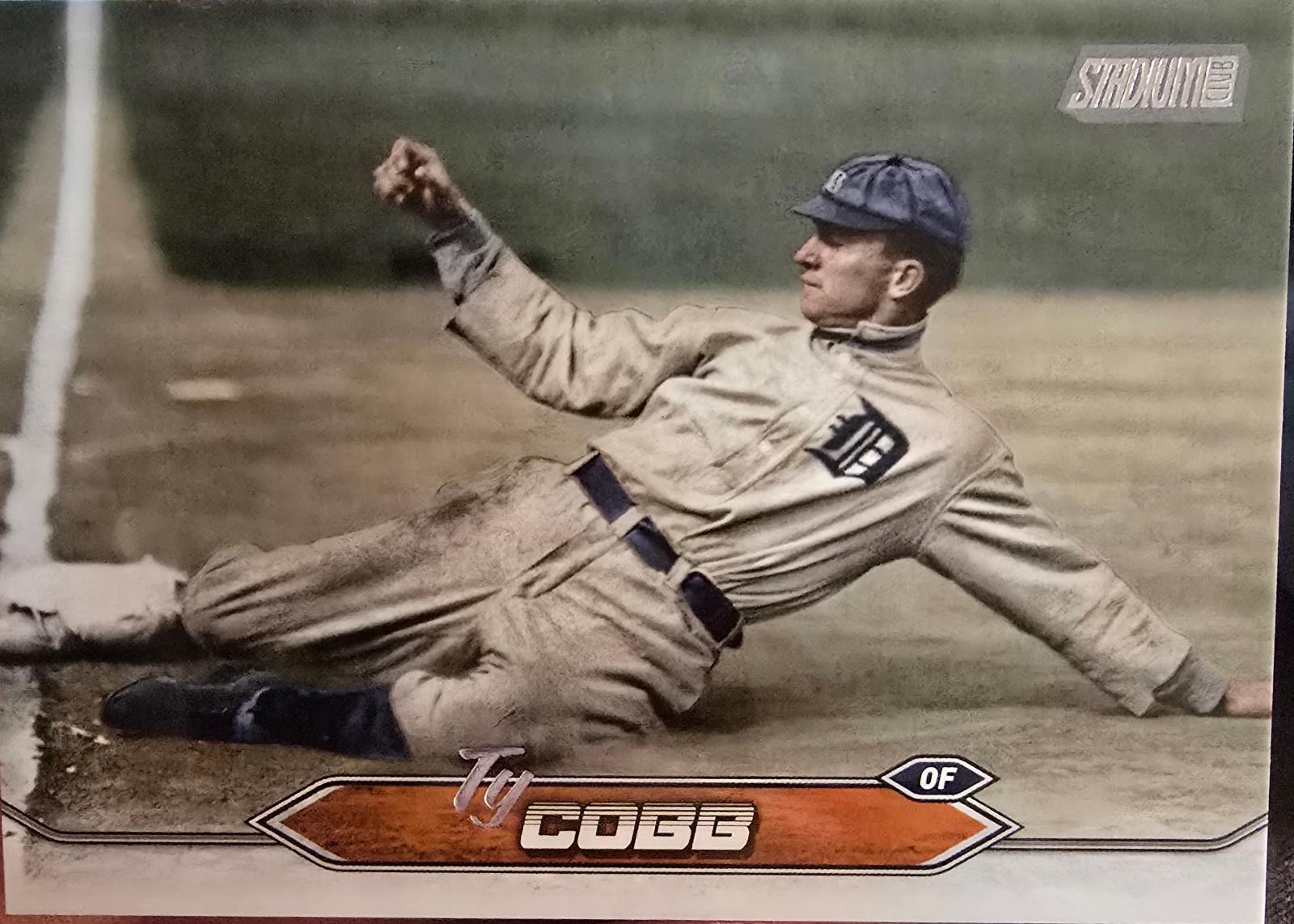 Ty Cobb #166 Baseball Cards 2024 Topps Stadium Club