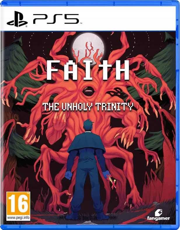 Carátula de FAITH: The Unholy Trinity para PS5 (edición PAL España)