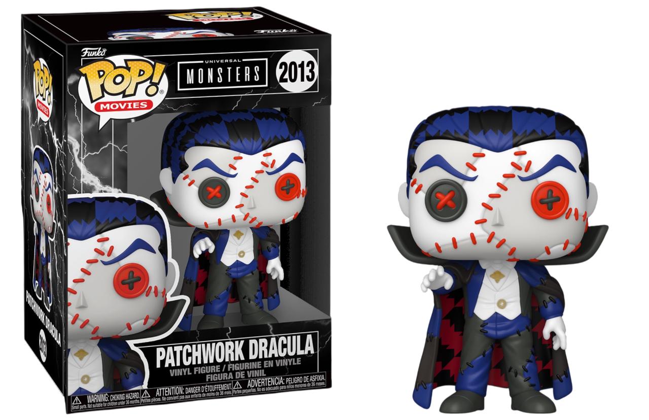 Patchwork Dracula #2013 Universal Monsters Funko Pop box and figure