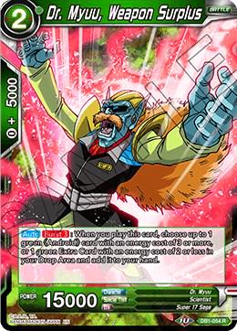 Dr. Myuu, Weapon Surplus DB1-054 Dragon Ball Super Dragon Brawl