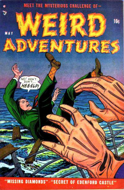 Weird Adventures #1 (1951) Comic Books Weird Adventures