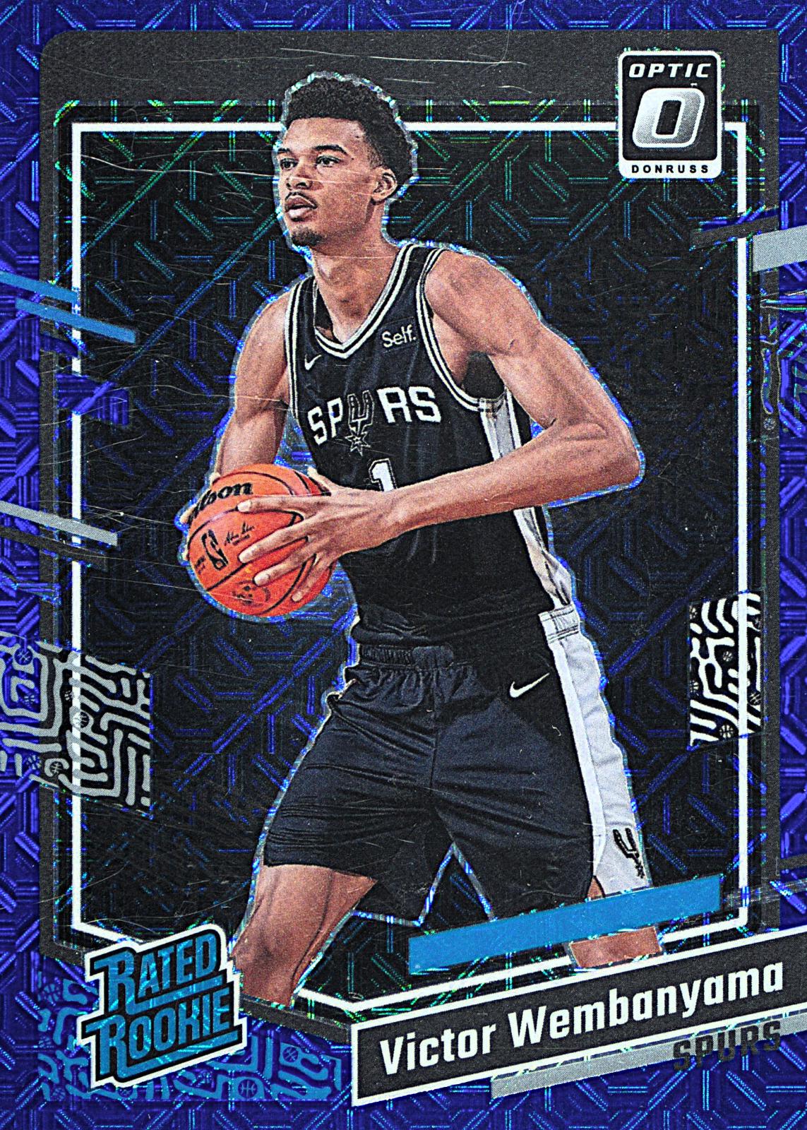 Victor Wembanyama [Blue Mojo Choice] #225 Prices [Rookie] | 2023