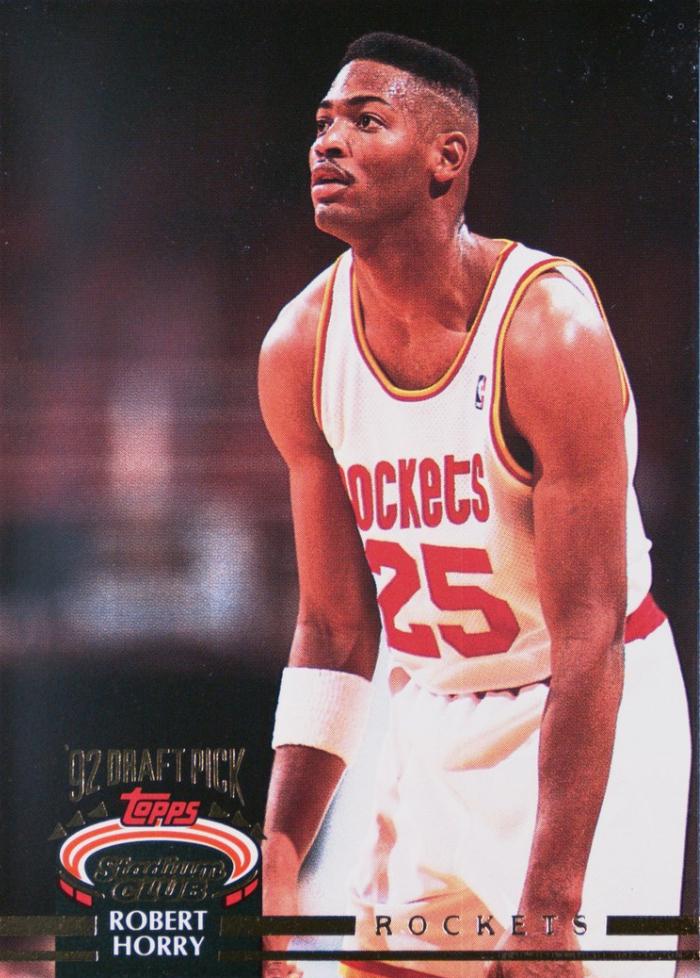 Robert Horry #223 Basketball Cards 1992 Stadium Club