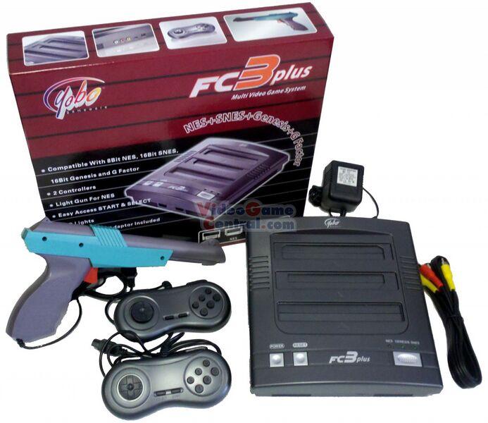 Yobo FC3 Plus Sega Genesis