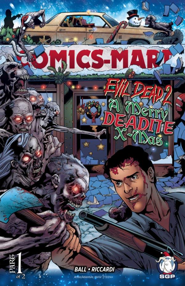 Evil Dead 2: A Merry Deadite X-Mas Chapter #1 (2016) Comic Books Evil Dead 2: A Merry Deadite X-Mas