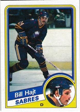 Bill Hajt #17 Hockey Cards 1984 Topps