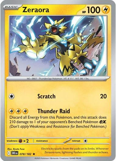 Zeraora #78 Cover Art