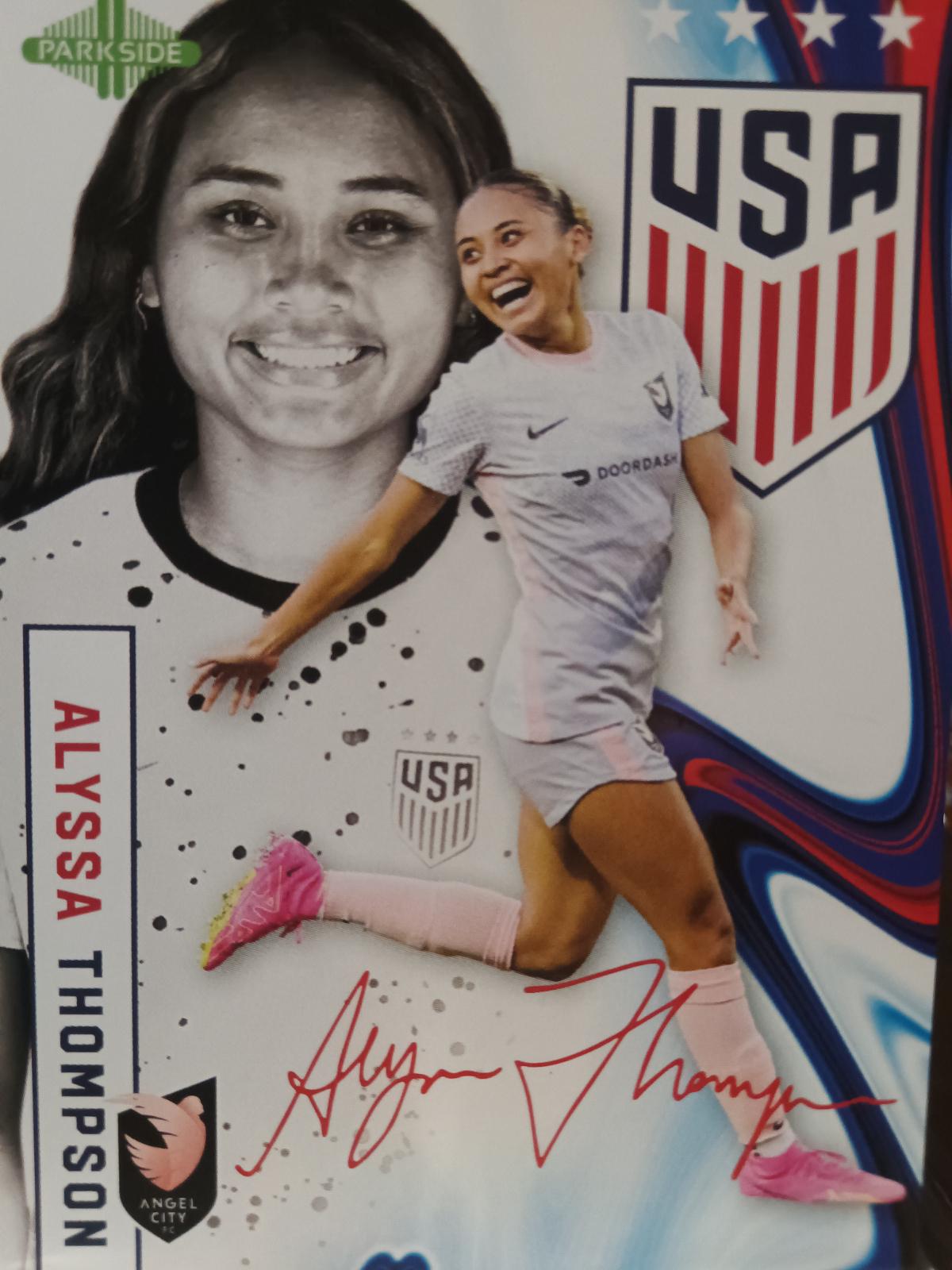 Alyssa Thompson #13 2023 Parkside Uswnt Soccer