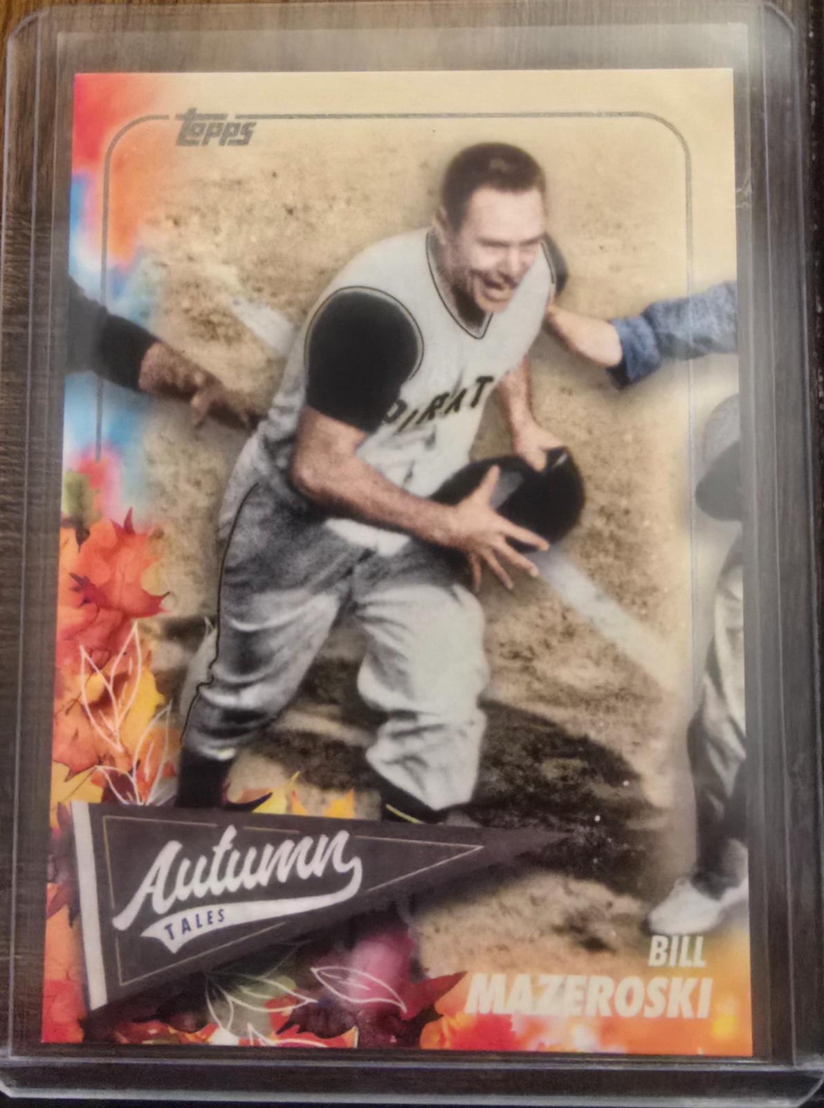 Bill Mazeroski #AT-17 Baseball Cards 2024 Topps Update Autumn Tales
