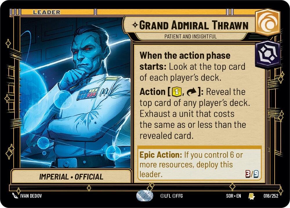 Grand Admiral Thrawn #16 Star Wars Unlimited: Spark of Rebellion