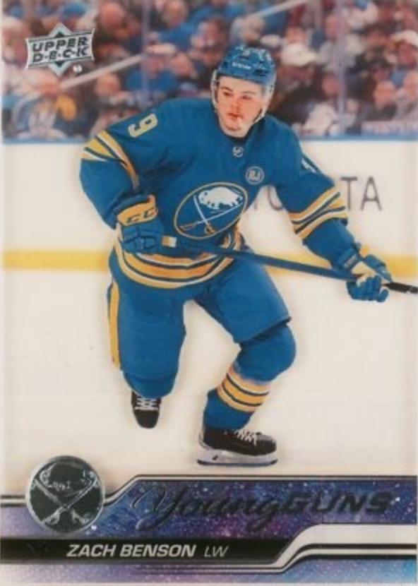 Zach Benson #474 2023-24 Upper Deck Hockey