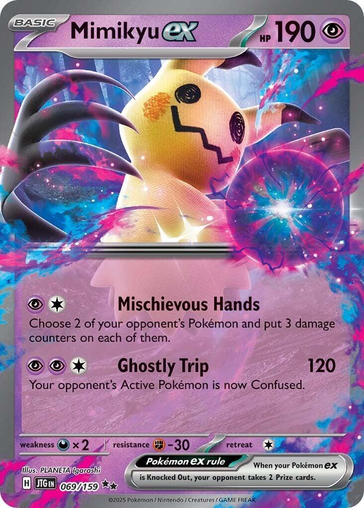 Mimikyu Ex [Jumbo] #69 from Pokemon Journey Together