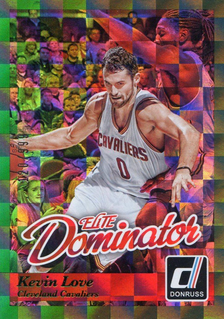 Kevin Love #1 Basketball Cards 2014 Panini Donruss Elite Dominators