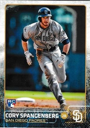 Cory Spangenberg #141 Baseball Cards 2015 Topps