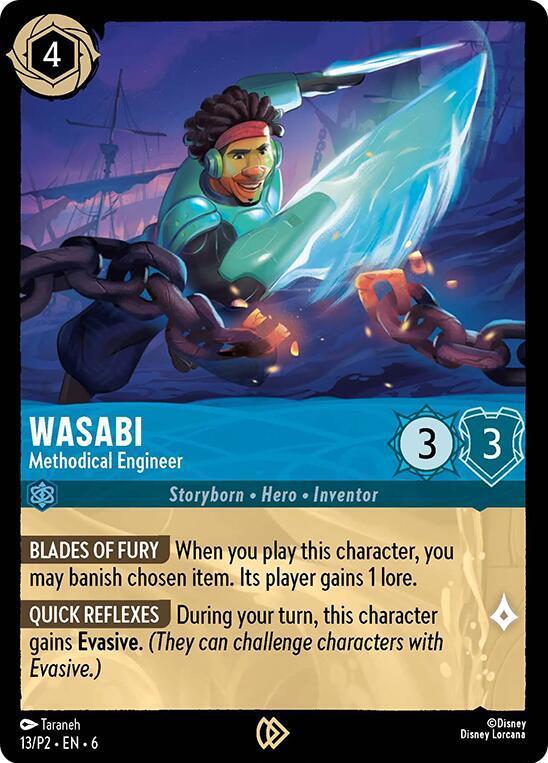 Wasabi - Methodical Engineer #13 Lorcana Promo