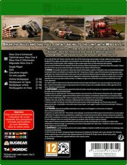 Cover (Back) | Wreckfest PAL Xbox One