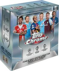 Mega Box Soccer Cards 2025 Topps Chrome UEFA Prices