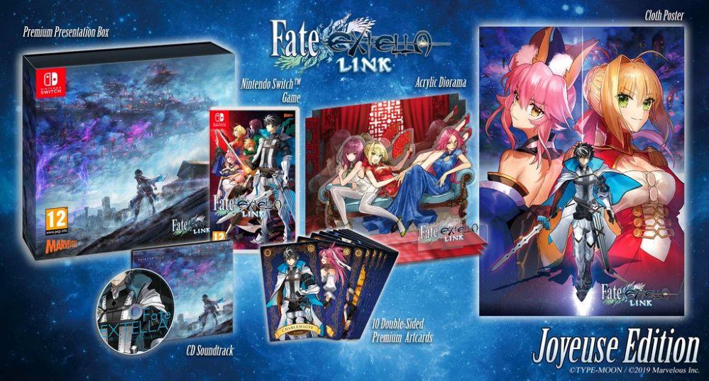 Carátula de Fate/ Extella Link Joyeuse Edition para Switch (edición PAL España)