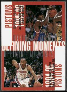 Defining Moments Detroit Pistons